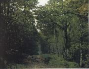 Alfred Sisley Avenue of Chestnut Trees at La Celle-Saint-Cloud oil